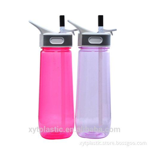 Chic slim design Tritan BPA free 650ml cool water bottles
